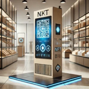 Future POS NFT based floor display