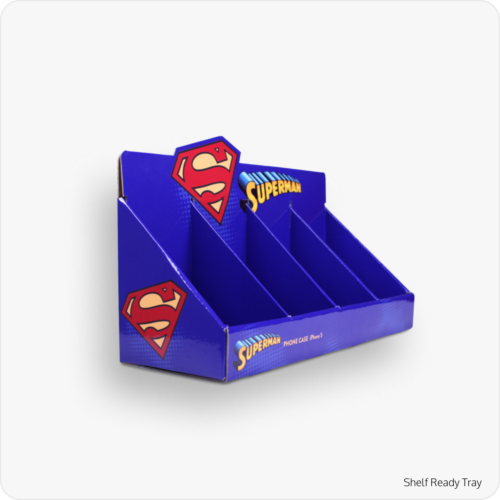 Superman Shelf Ready Tray