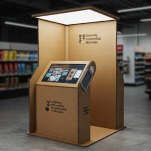 digitally enhanced floor display